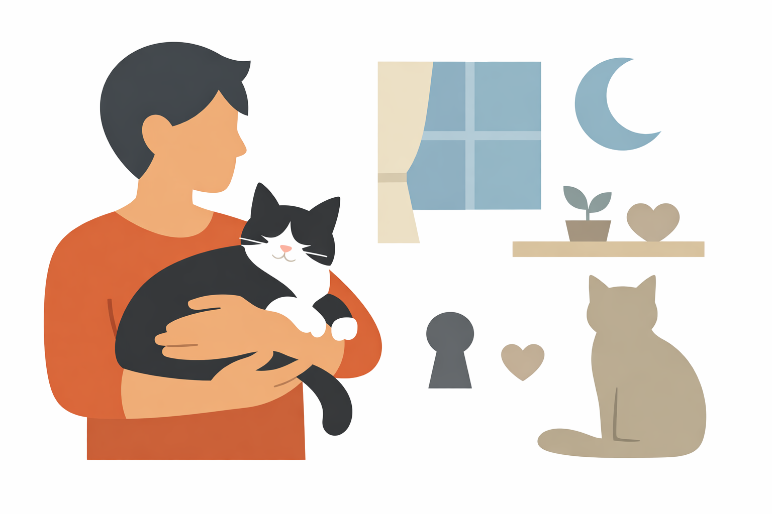 猫を飼う夢は秘密と愛情の両方を映すサイン