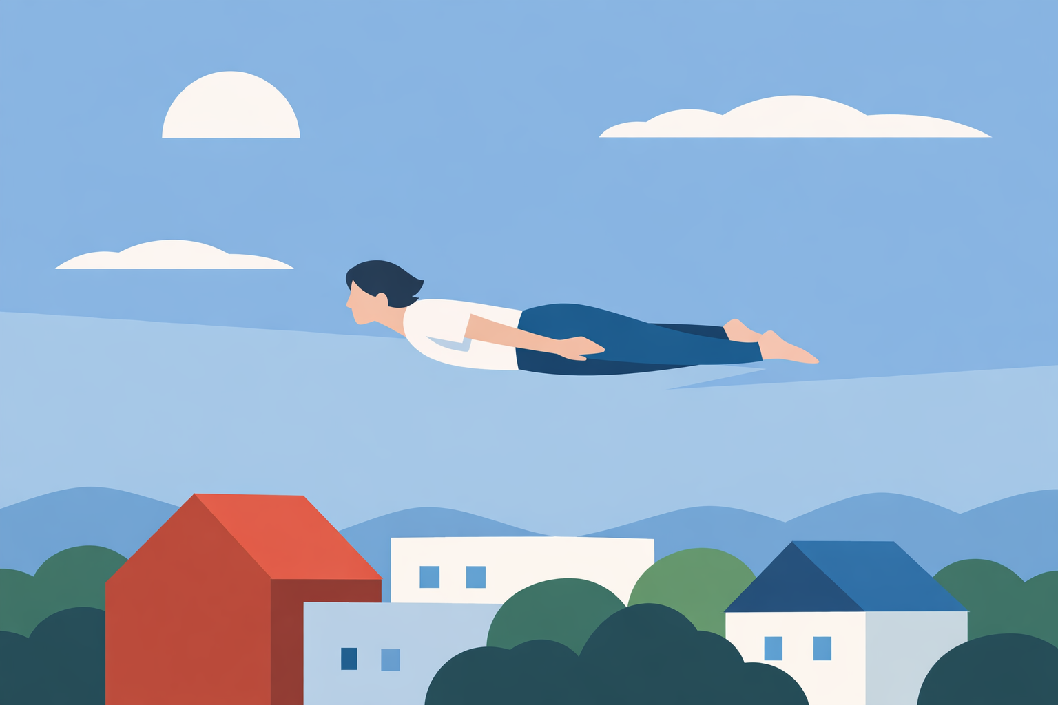 低空飛行の飛ぶ夢は、自由への憧れと現実の揺らぎを映しやすいです