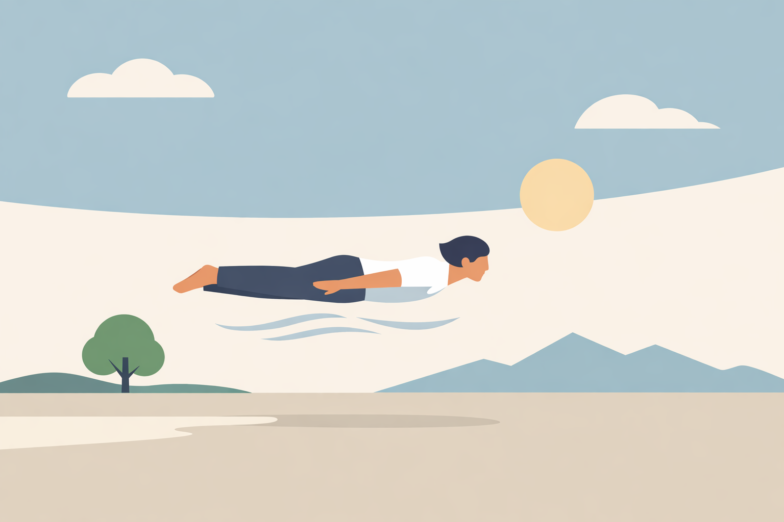 どうして低空飛行になるのか、夢占いで言われている理由