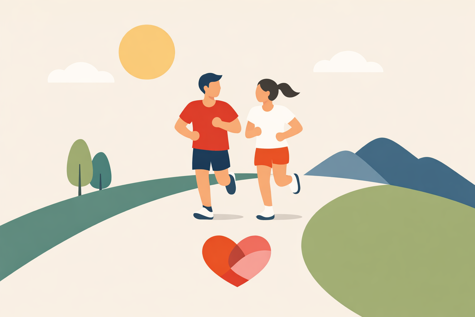 誰かと一緒に走る夢は協力と絆が深まるサインかもしれません