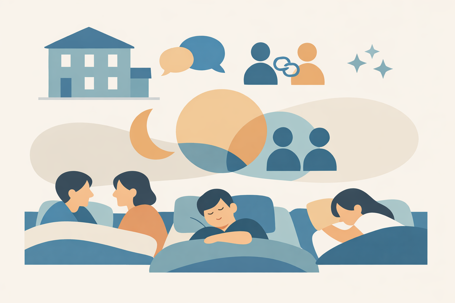 どうして人間関係の夢になりやすいの?