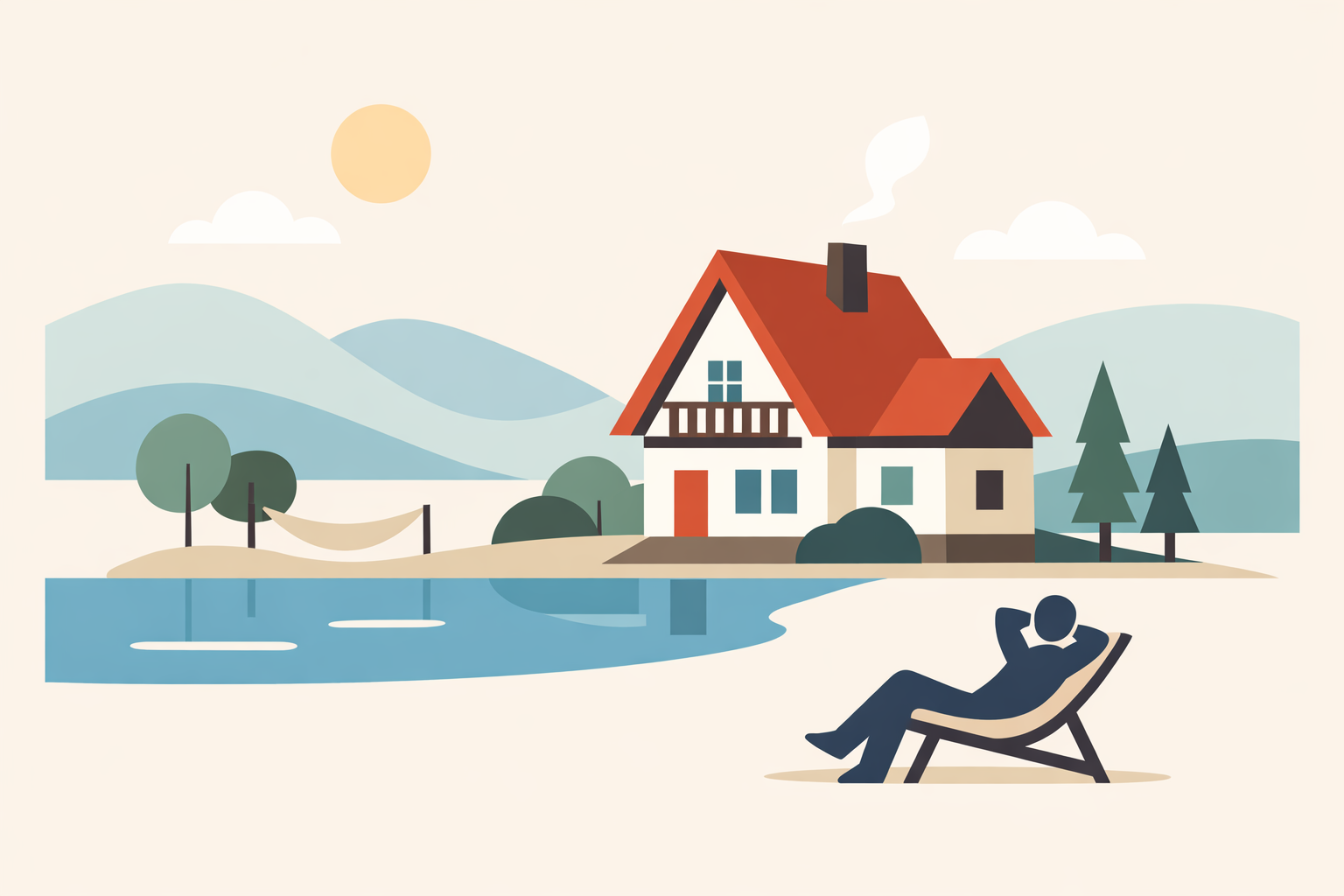 ペンションに泊まる夢は休みたい気持ちの表れかもしれません