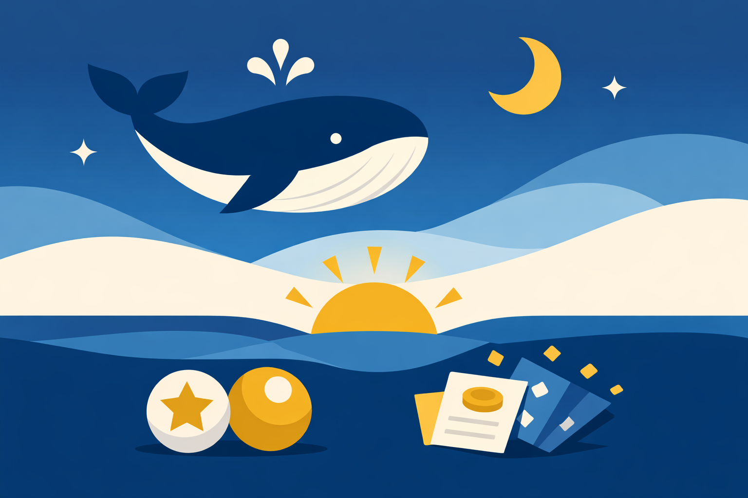 クジラの夢は宝くじの吉兆と言われることが多いんですね