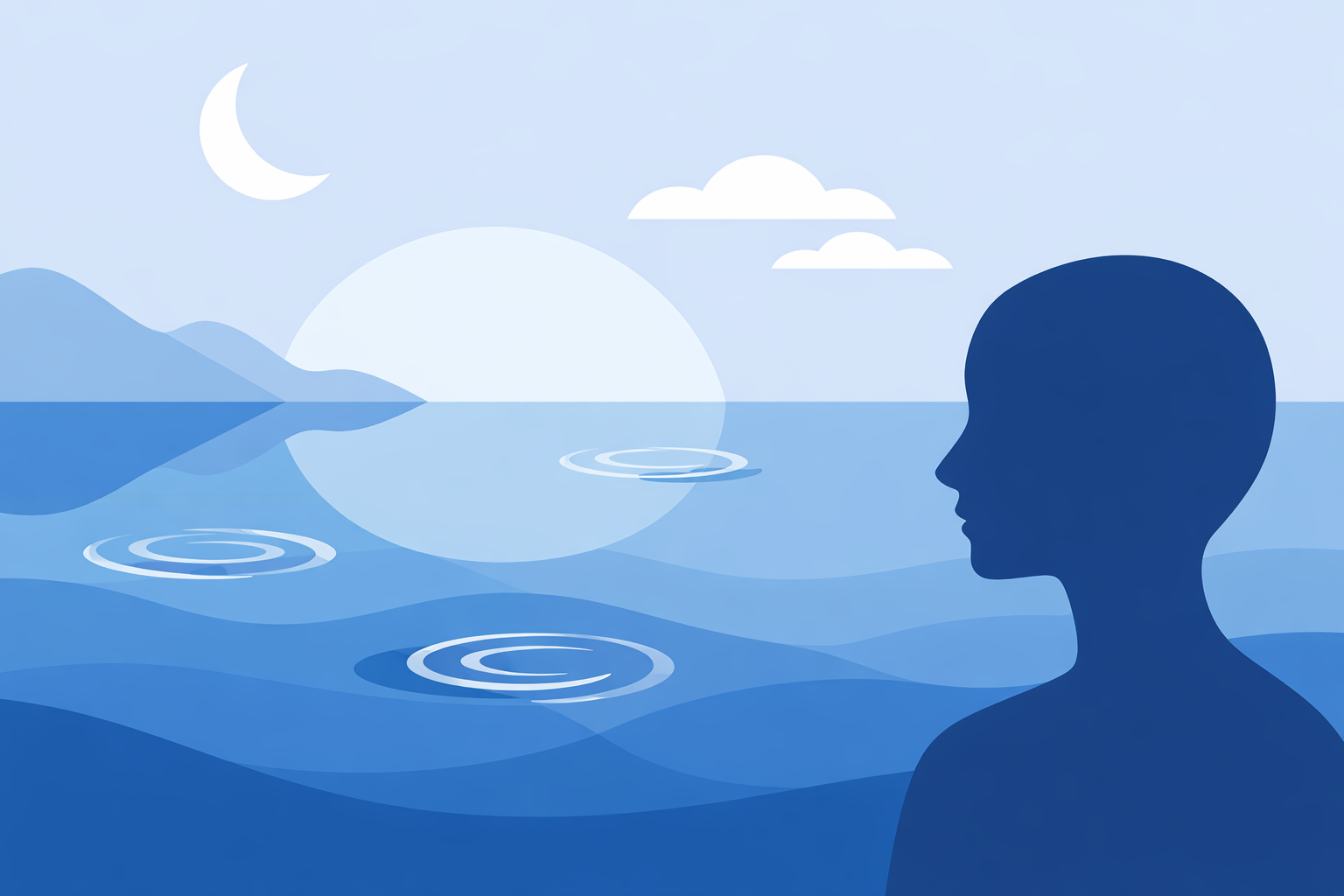 水の夢は感情の鏡で、今の心の状態を教えてくれます