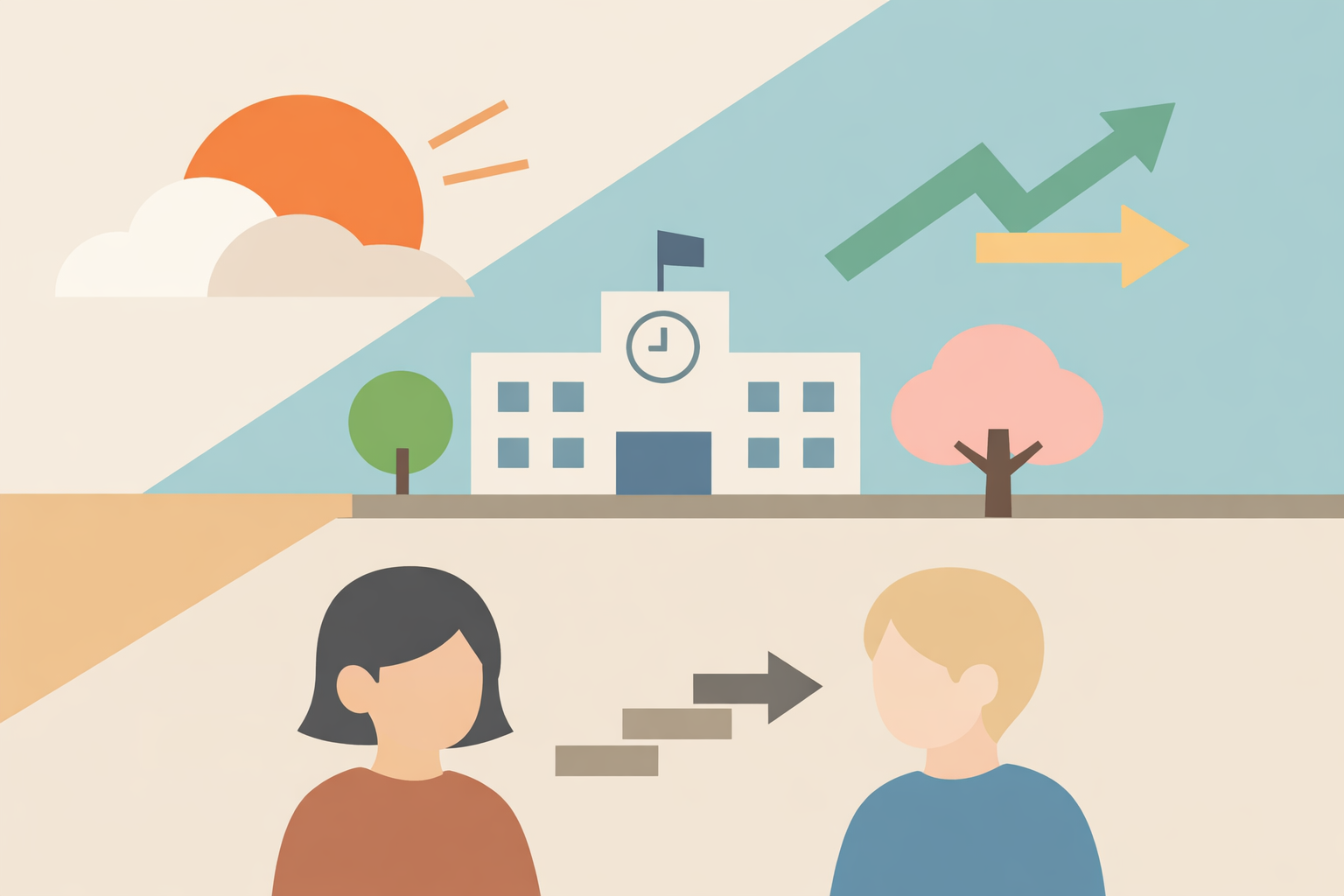 クラス替えの夢は変化への心の準備を映すことが多いんですね