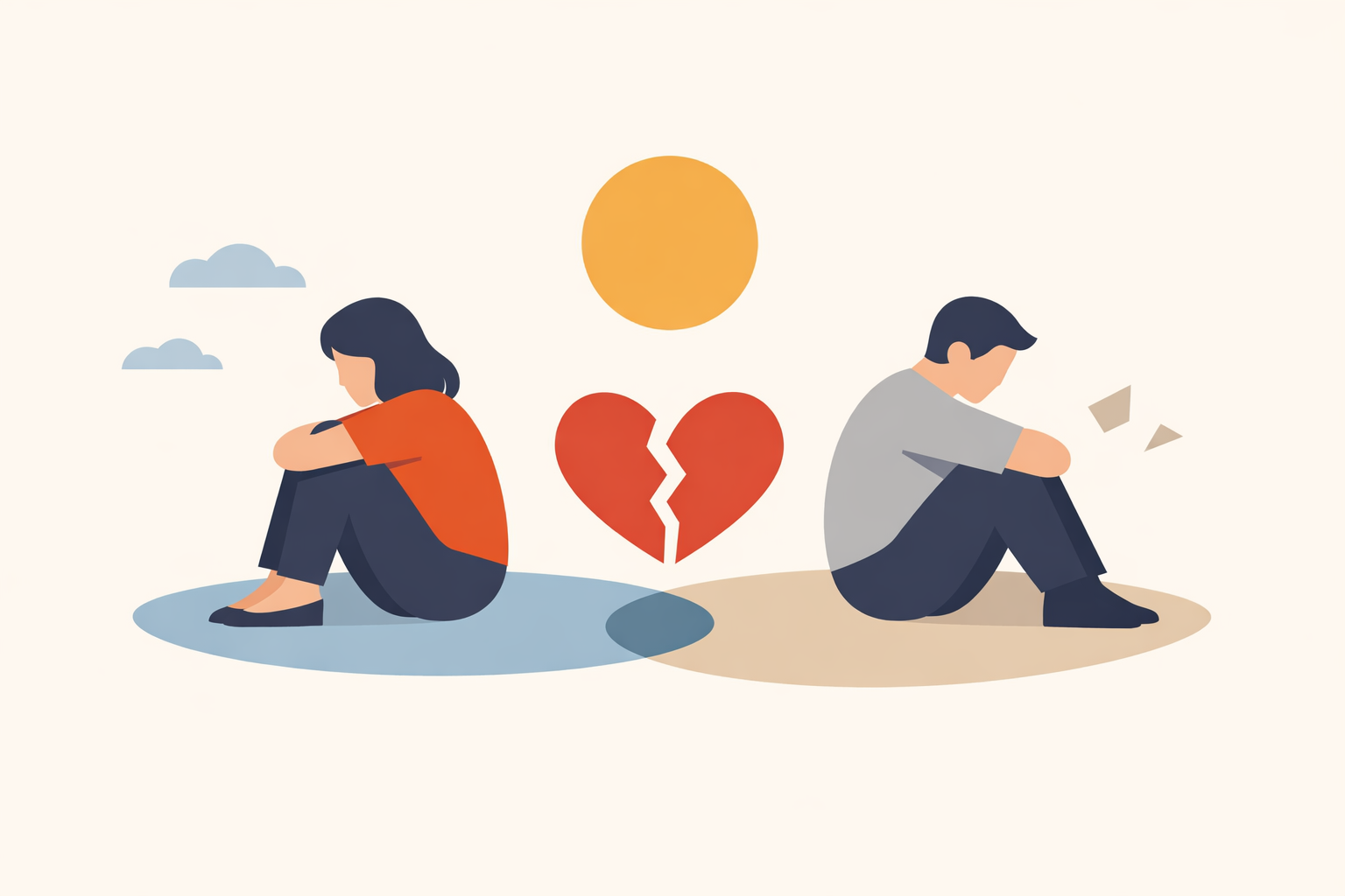 仲直りする夢は逆夢になりやすく、気持ちの限界サインかもしれません